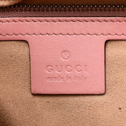 Gucci Calfskin Matelasse Small GG Marmont Shoulder Bag Wild Rose 6 of 10