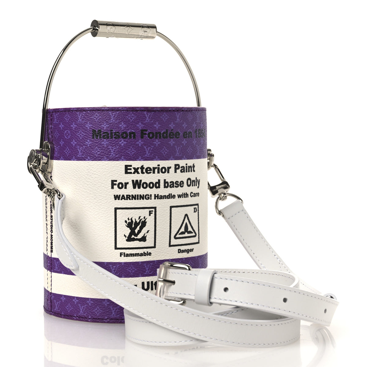 Louis Vuitton Monogram LV Paint Can Purple 3 of 11