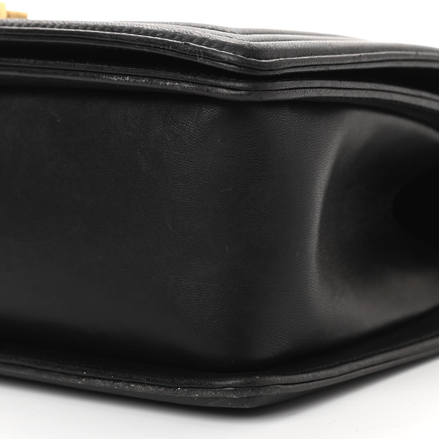 Chanel Lambskin Quilted Medium Boy Flap Black 11 of 13
