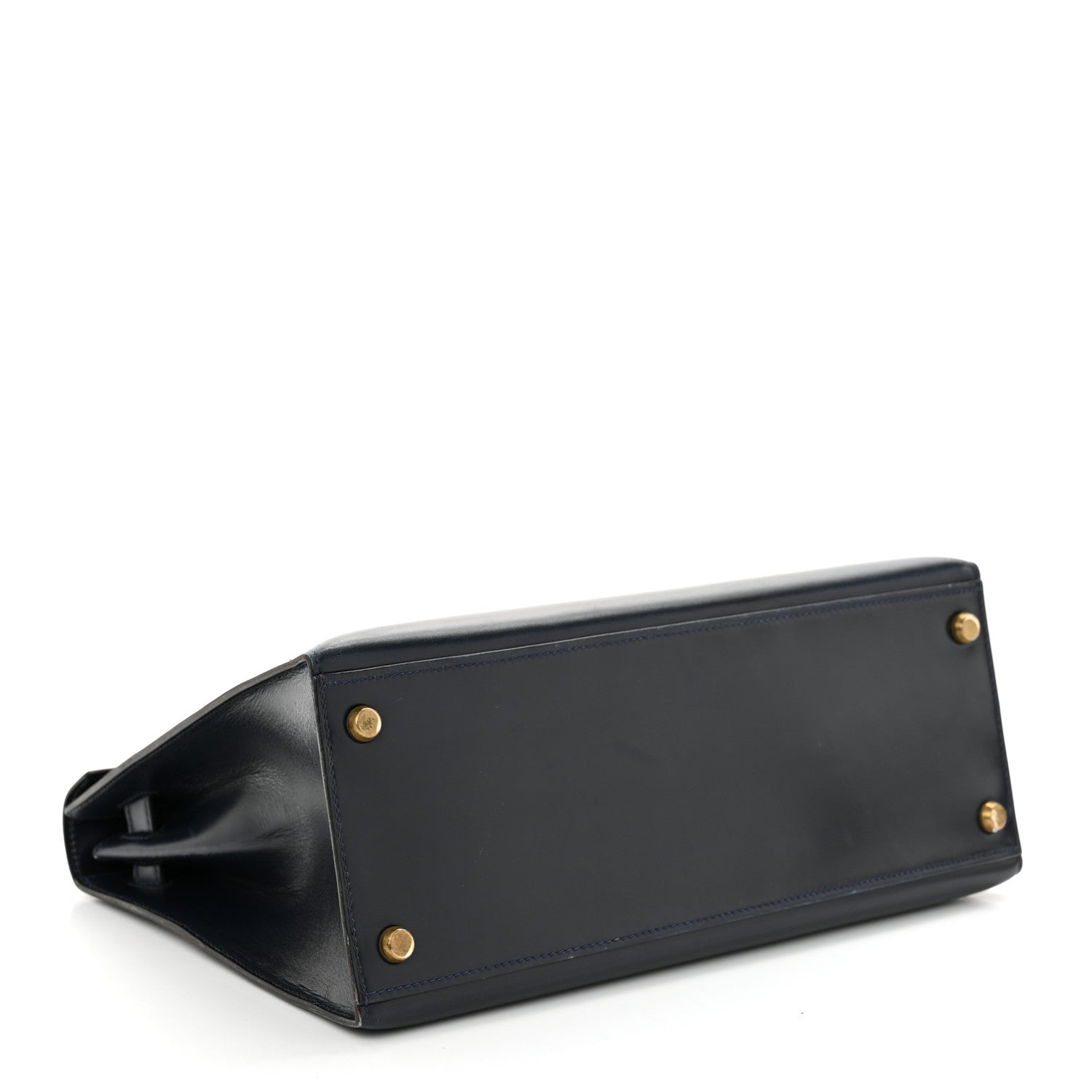 Hermes Box Kelly Sellier 28 Bleu Marine 4 of 22