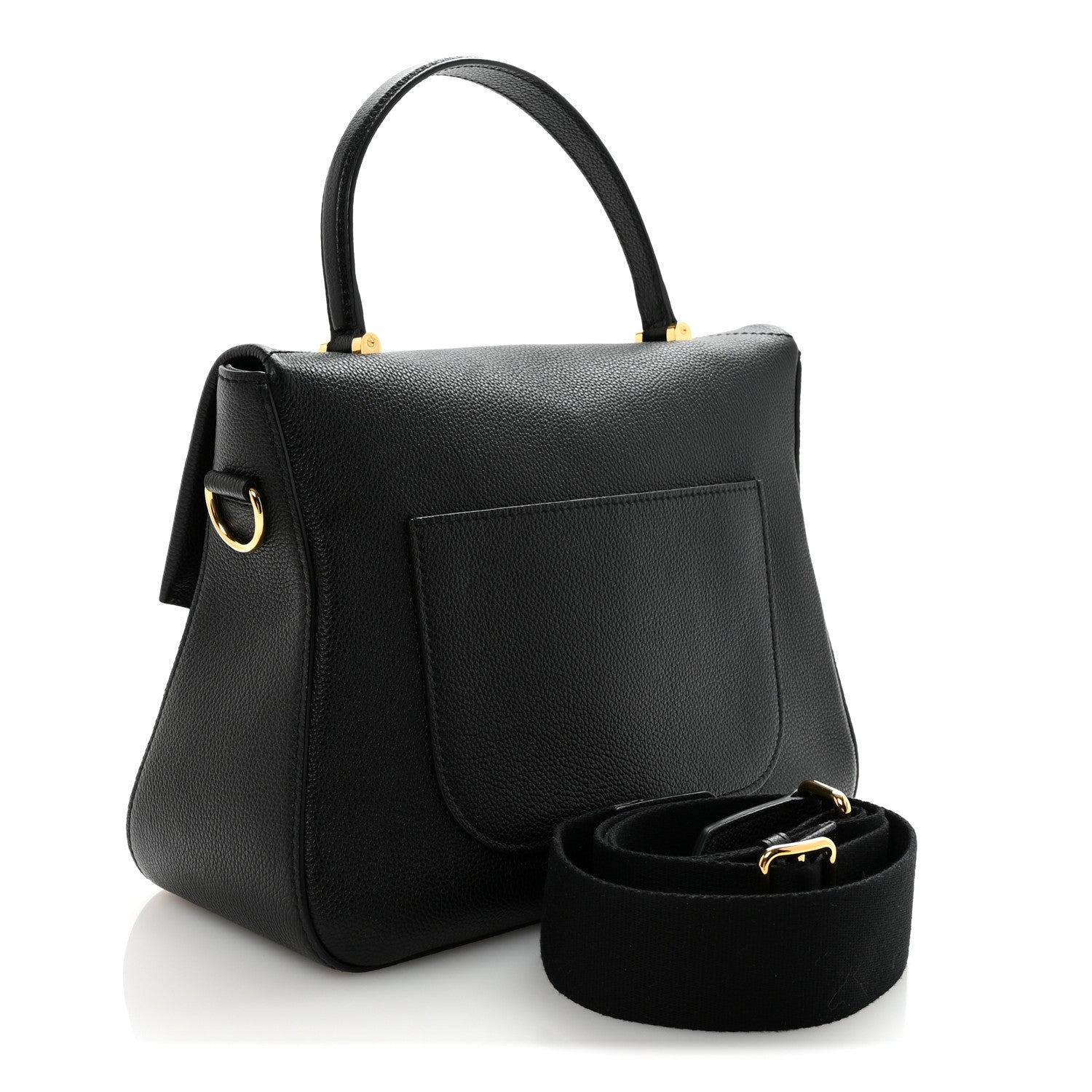 Tom Ford Calfskin Tara Top Handle Bag Black 3 of 9