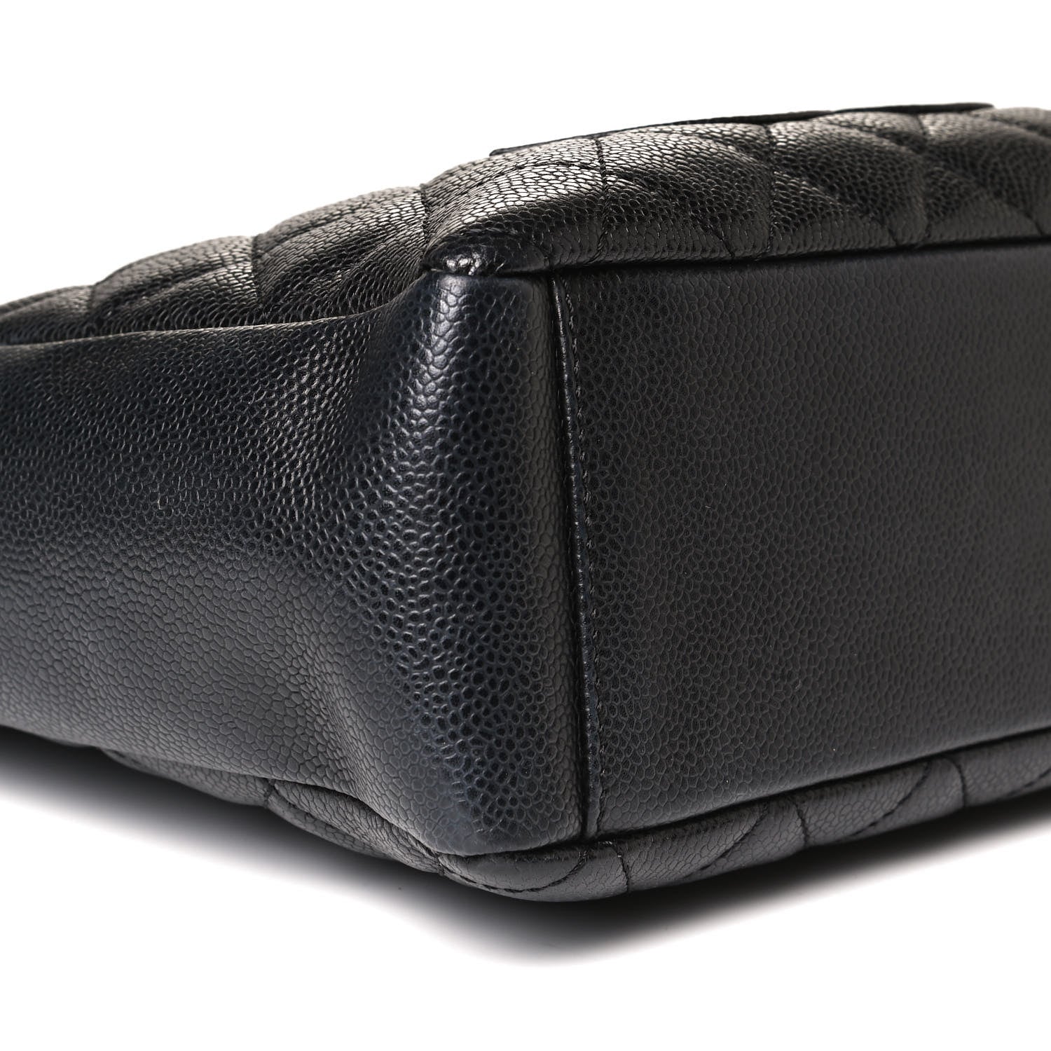 Chanel Caviar Quilted Petit Shopping Tote PST Black 8 of 14