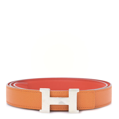 Hermes Swift Epsom 24mm Mini Constance H Belt 90 36 Capucine Orange 1 of 4