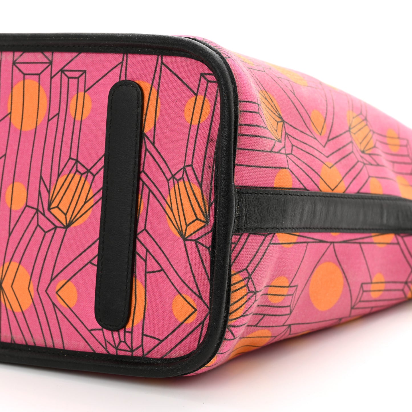 Visetos Medium Project Reversible Shopper Tote Cognac