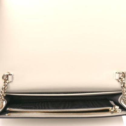 Gucci Guccissima Signature Bowy Chain Wallet Mystic White 5 of 10