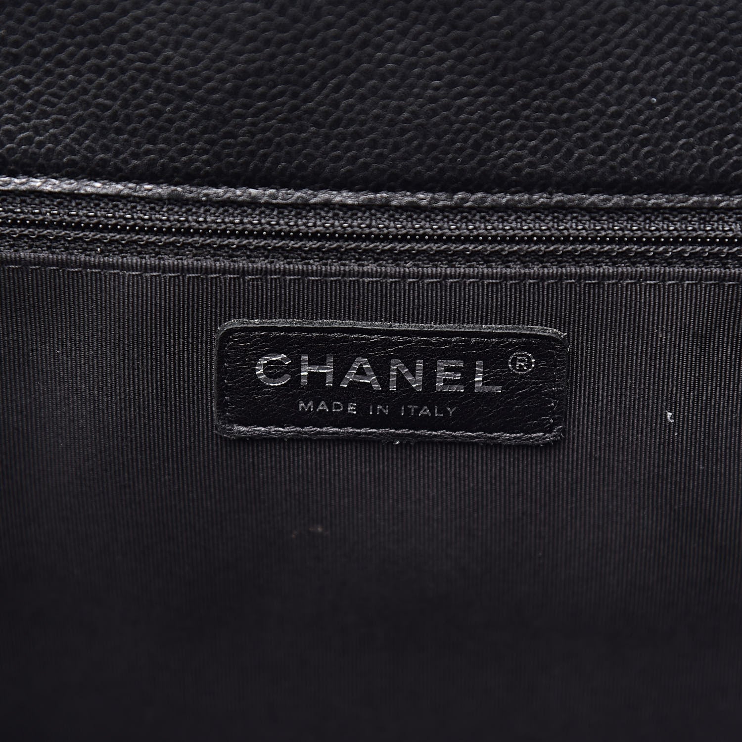 Chanel Caviar Quilted Flap Tote Dark Grey 5 of 11