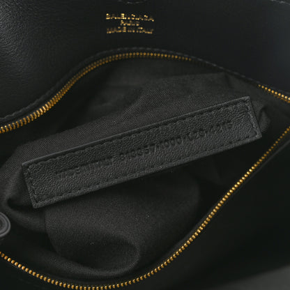 Balenciaga Smooth Calfskin Hampton Carry All Bag Black 7 of 10