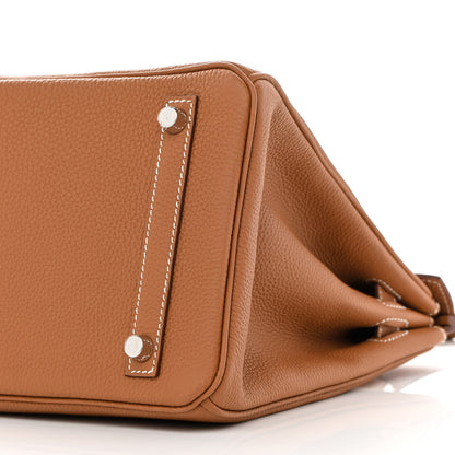 Hermes Togo Birkin 30 Gold 10 of 11