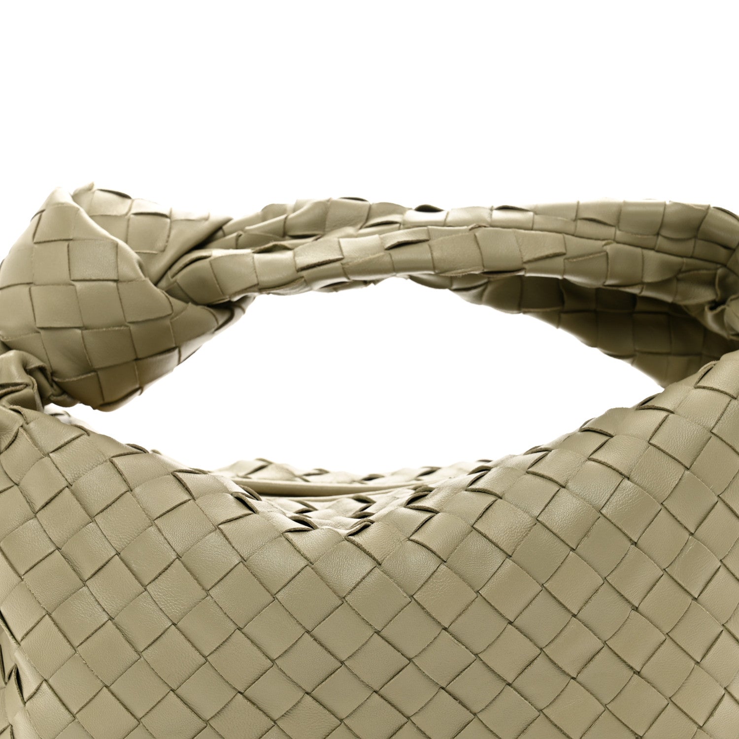 Bottega Veneta Nappa Intrecciato Teen Jodie Hobo Travertine 8 of 10