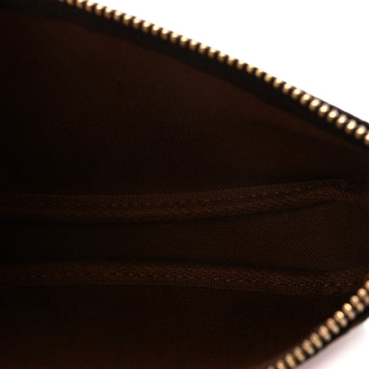 Louis Vuitton Monogram 2016 Christmas Animation Mini Pochette Accessories Rose Ballerine 5 of 6