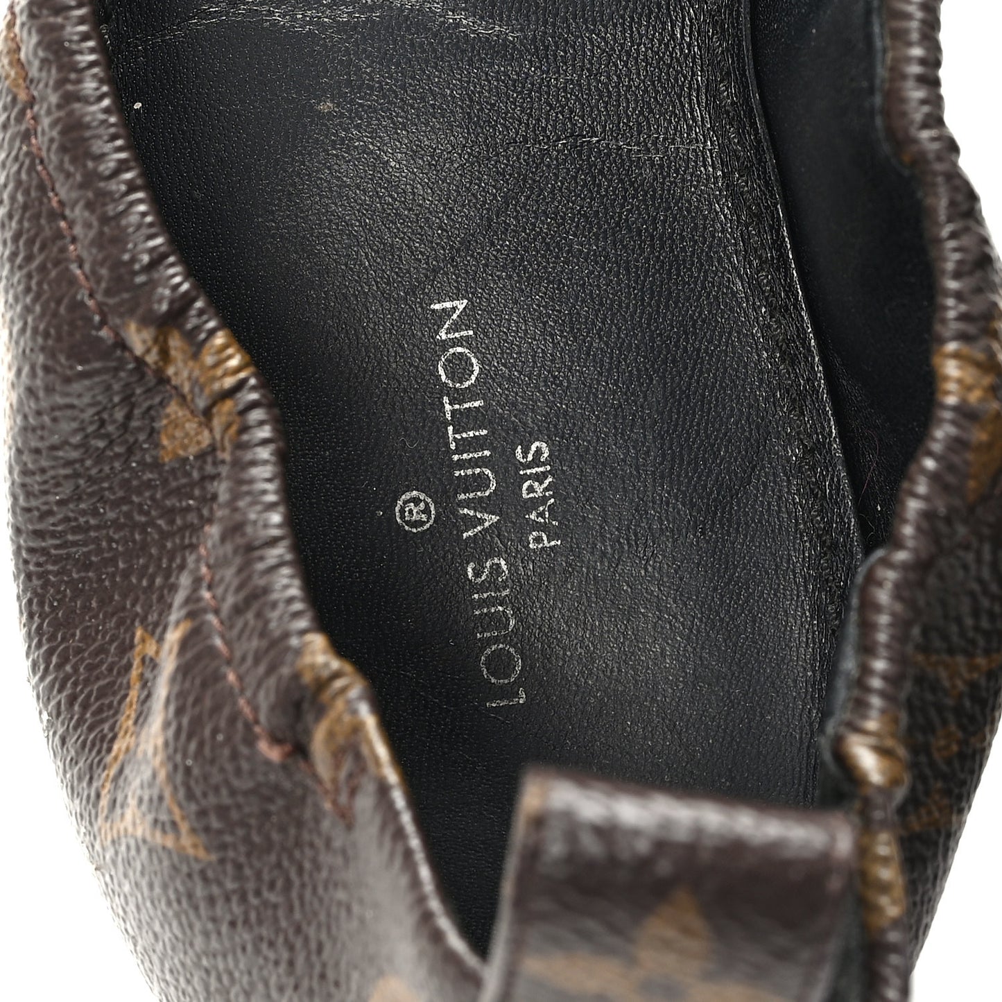 Monogram Flirty Ballerina Flats 38.5 Black