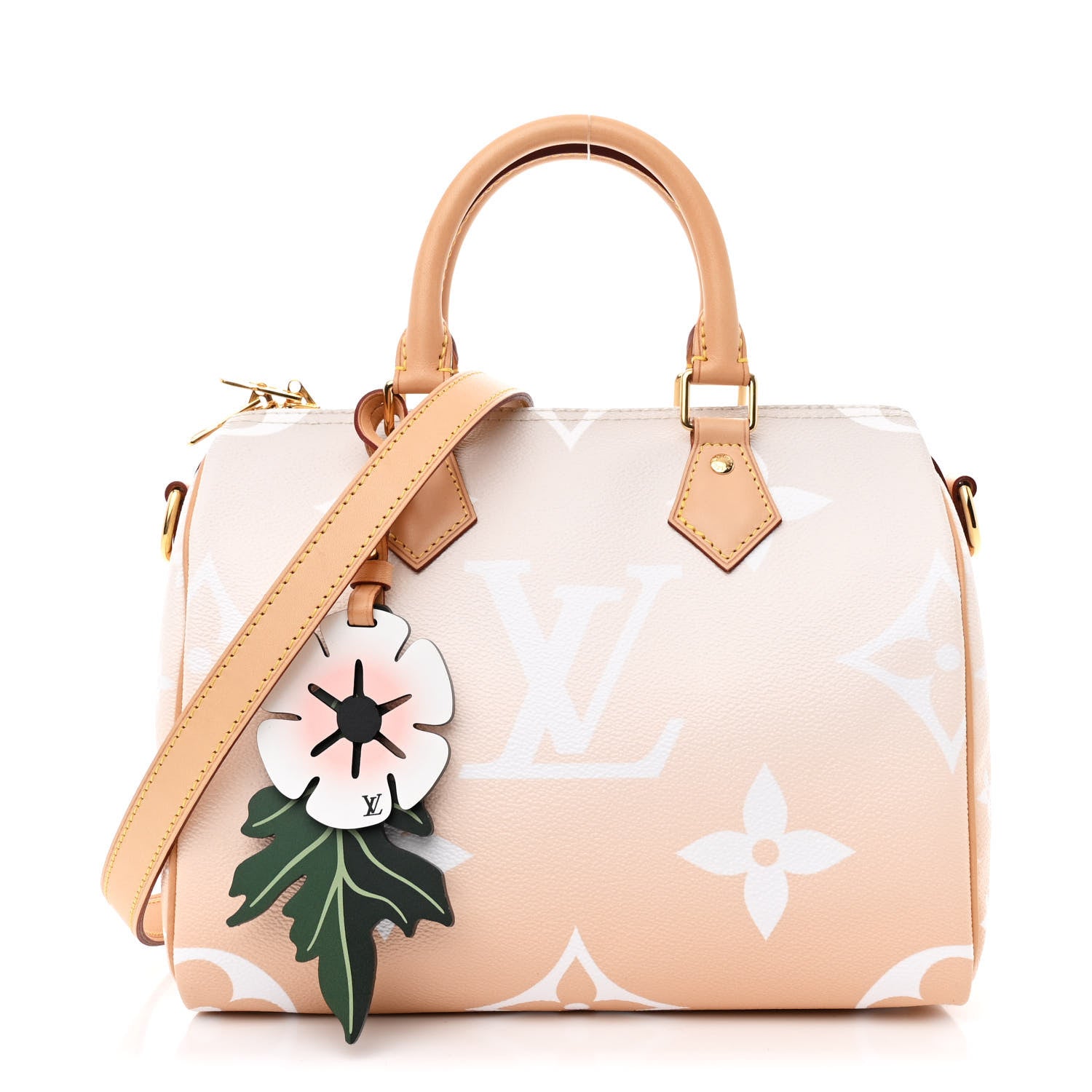 Louis Vuitton Monogram Giant By The Pool Speedy Bandouliere 25 Brume 1 of 10