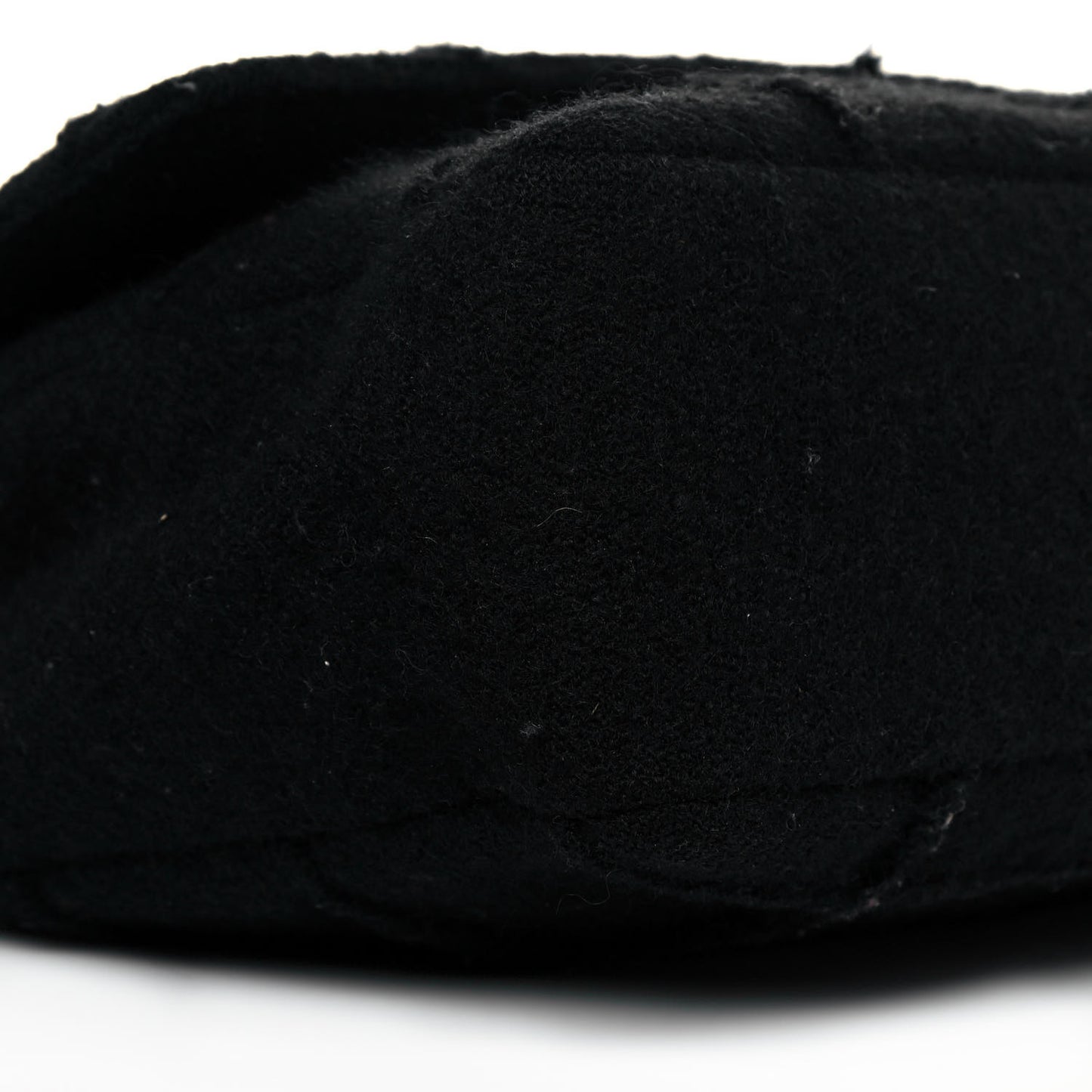 Wool Patchwork Mademoiselle Jumbo Flap Black