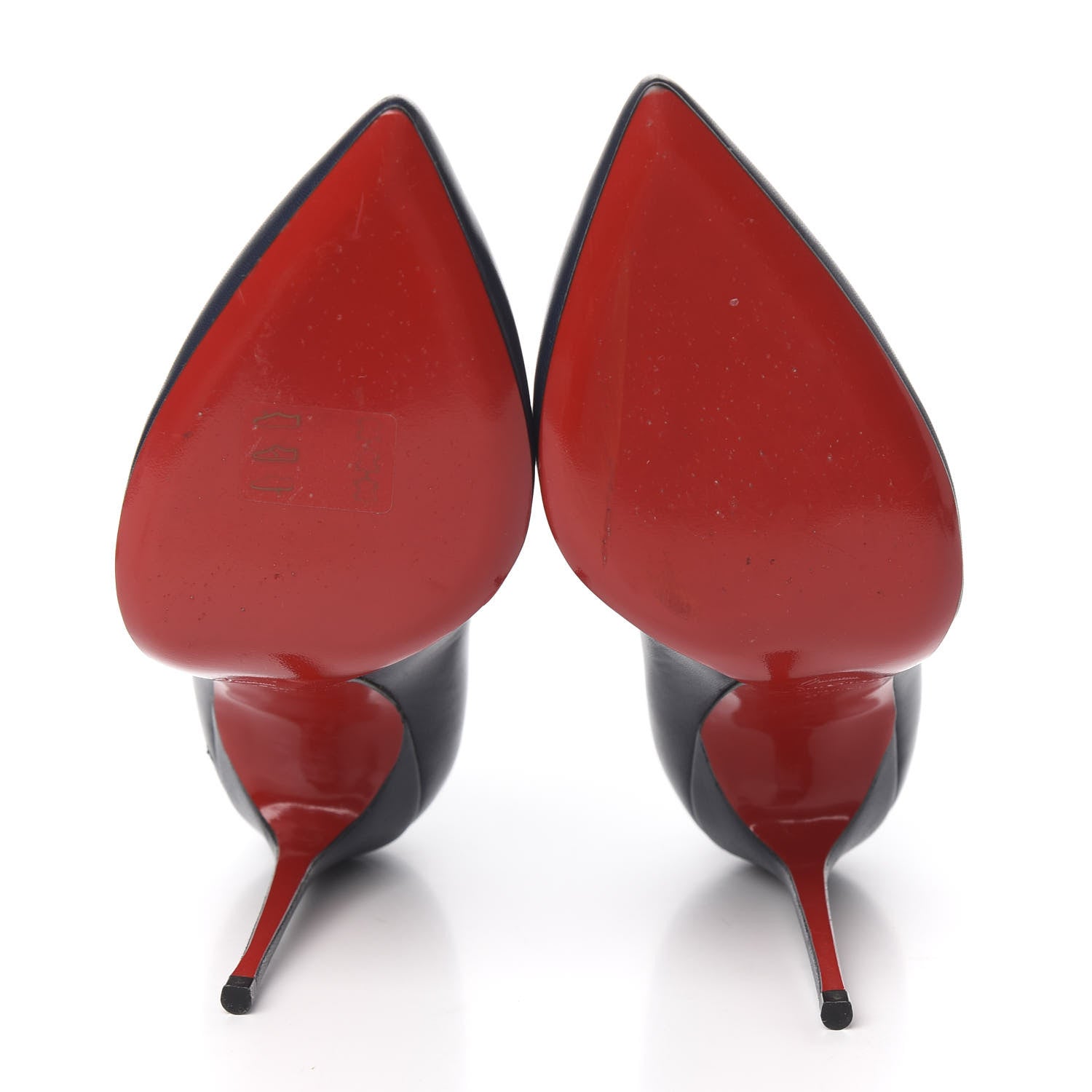 Christian Louboutin Jazz Calfskin Corneille 100 Pumps 37 Eclipse 5 of 10