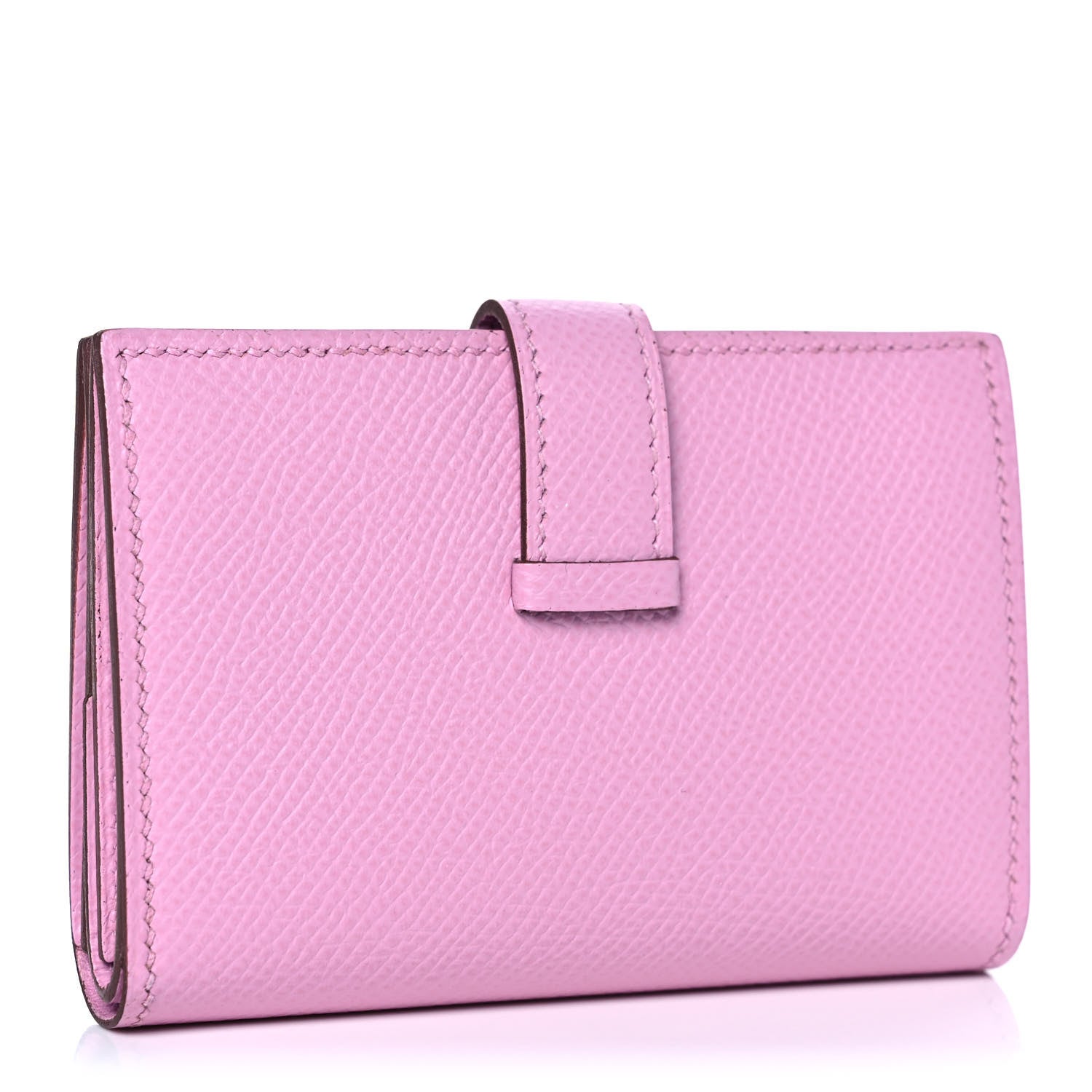 Hermes Epsom Mini Bearn Wallet Mauve Sylvester 3 of 12