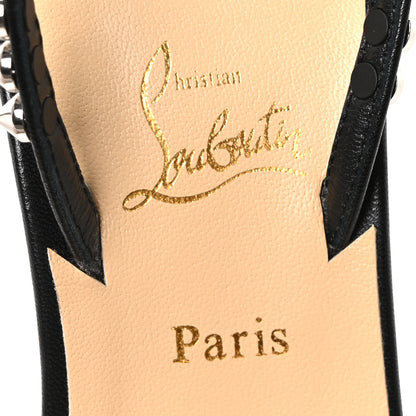 Christian Louboutin Kid Spiked So Me 100 Sandals 37 Black 8 of 9