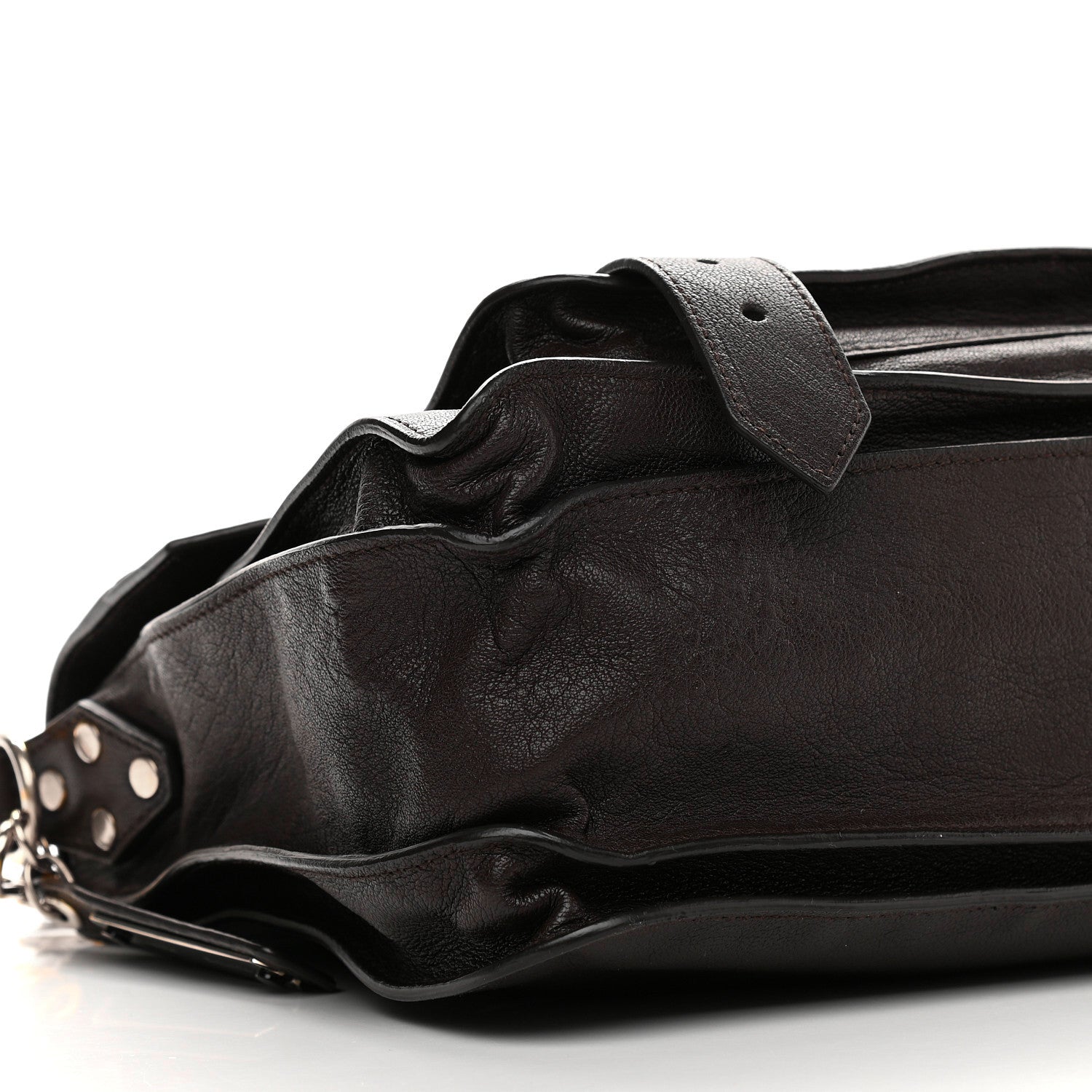 Proenza Schouler Lambskin Medium PS1 Satchel Dark Chocolate 9 of 9