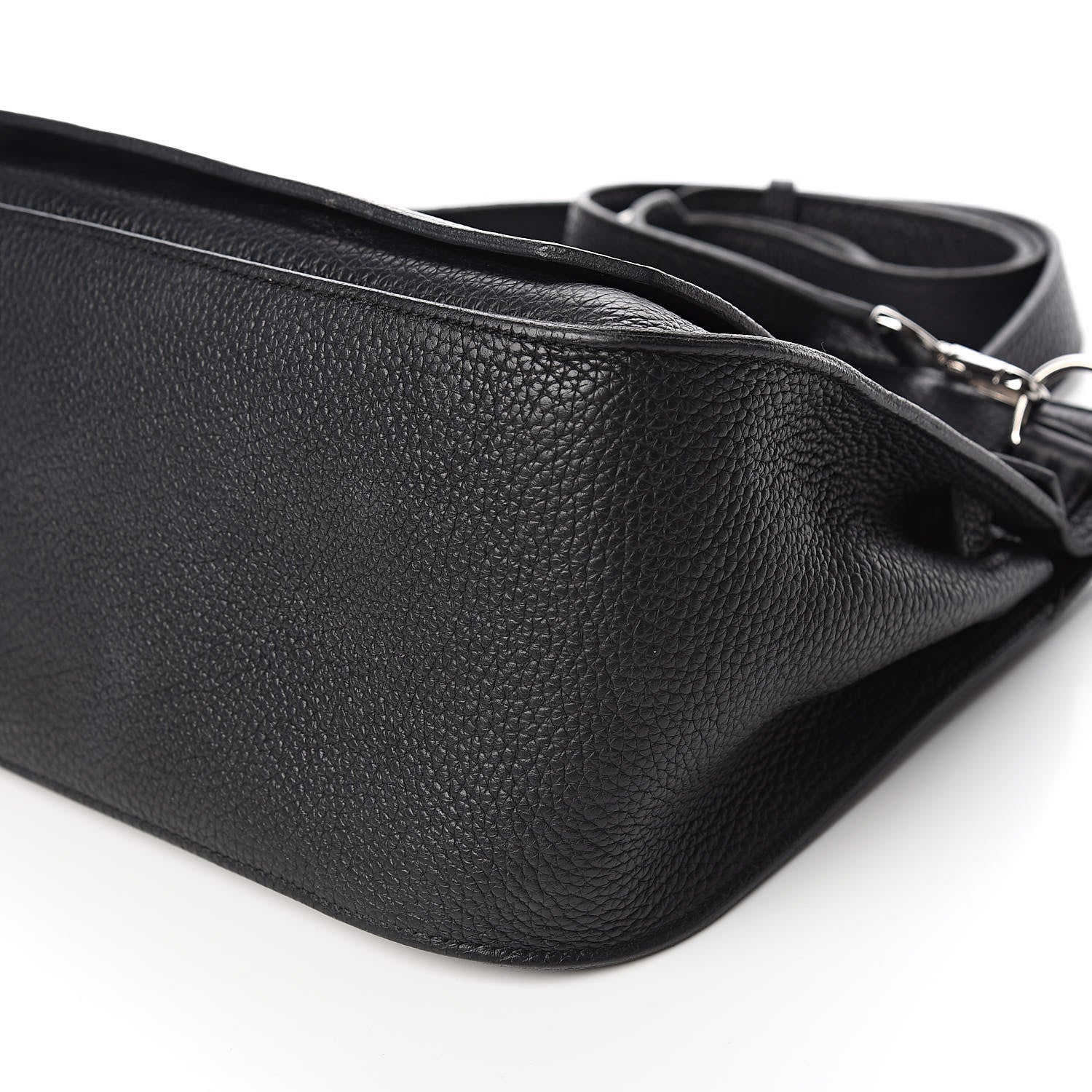 Hermes Taurillon Clemence Jypsiere 28 Black 10 of 11