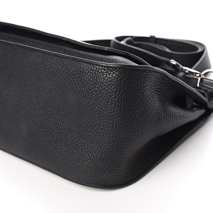 Hermes Taurillon Clemence Jypsiere 28 Black 10 of 11