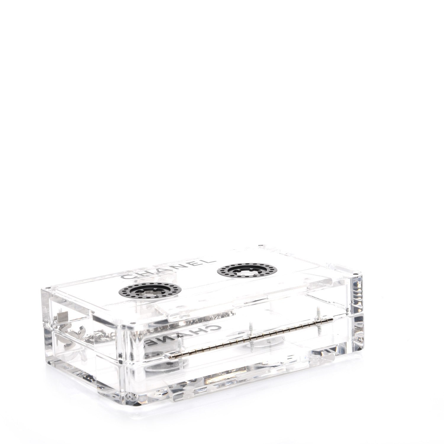 Chanel Lucite Cassette Clutch 5 of 8