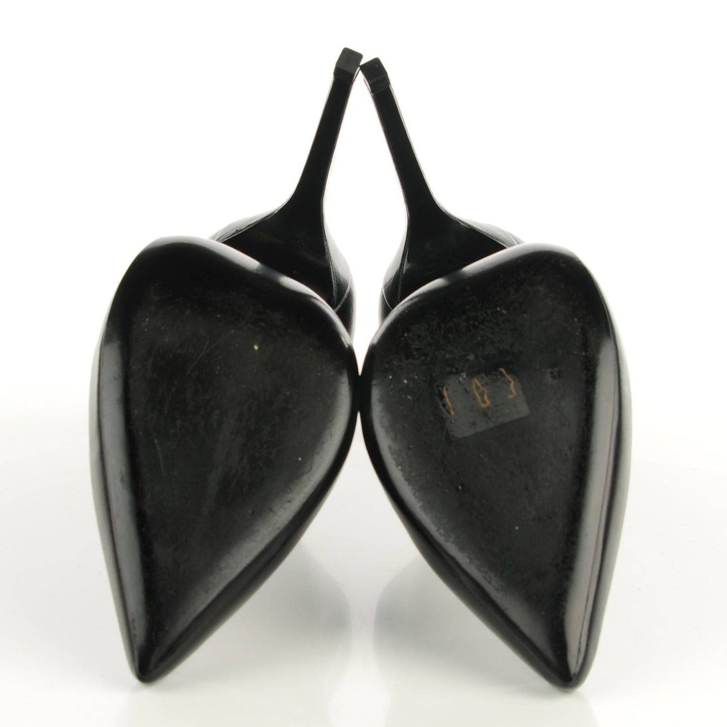 Calfskin Paris 110 Escarpin Thorn Pumps 40 Black