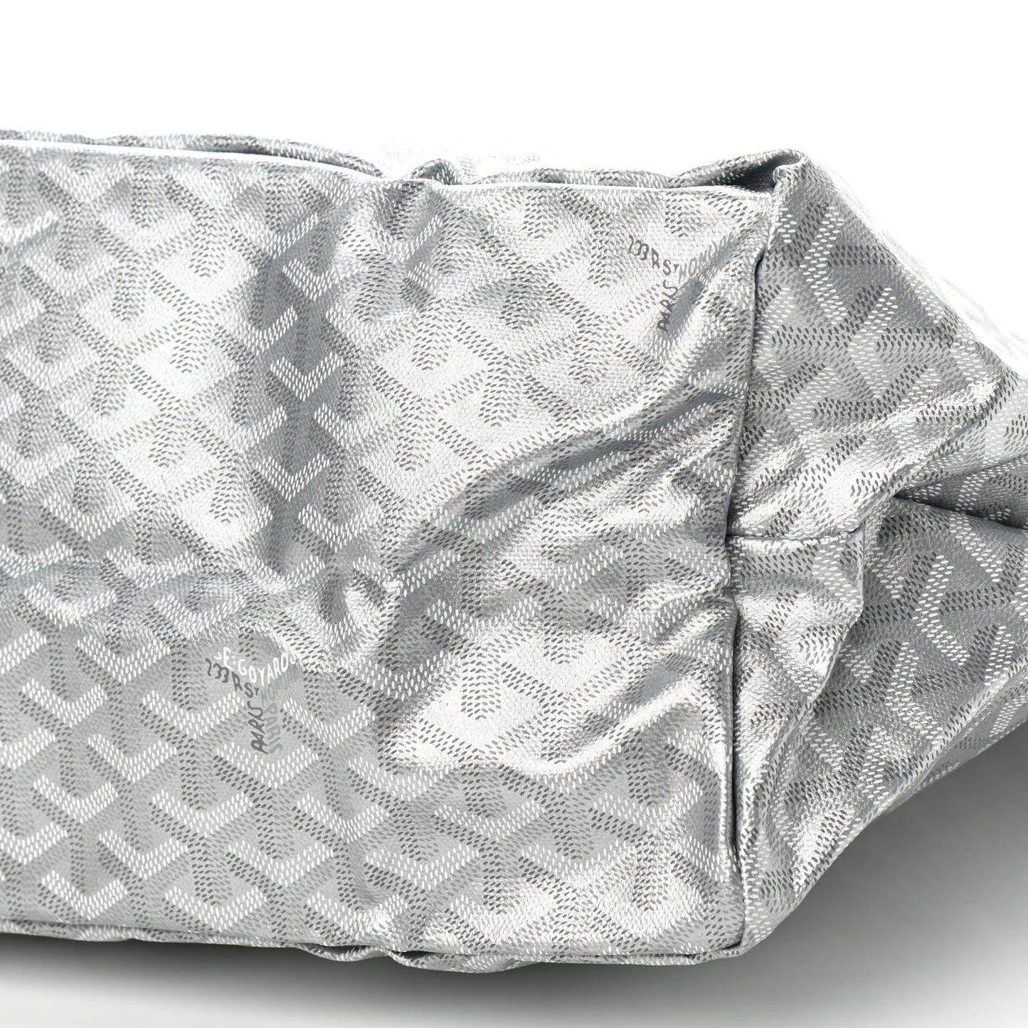 Goyardine Precious Metals Saint Louis GM Silver