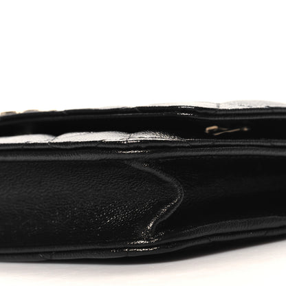 Chanel Caviar Quilted Studded CC Wallet on Chain WOC Black 11 of 12