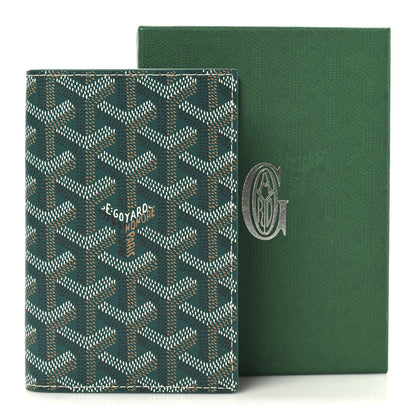 Goyard Goyardine Grenelle Passport Wallet Green 7 of 7