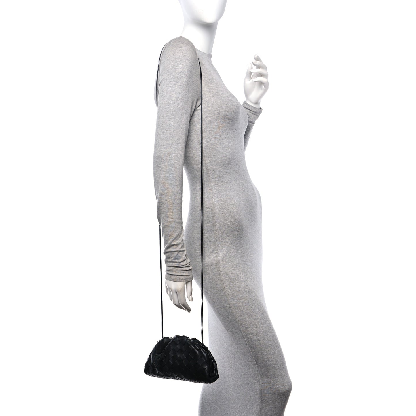 Nappa Intrecciato The Mini Pouch Black