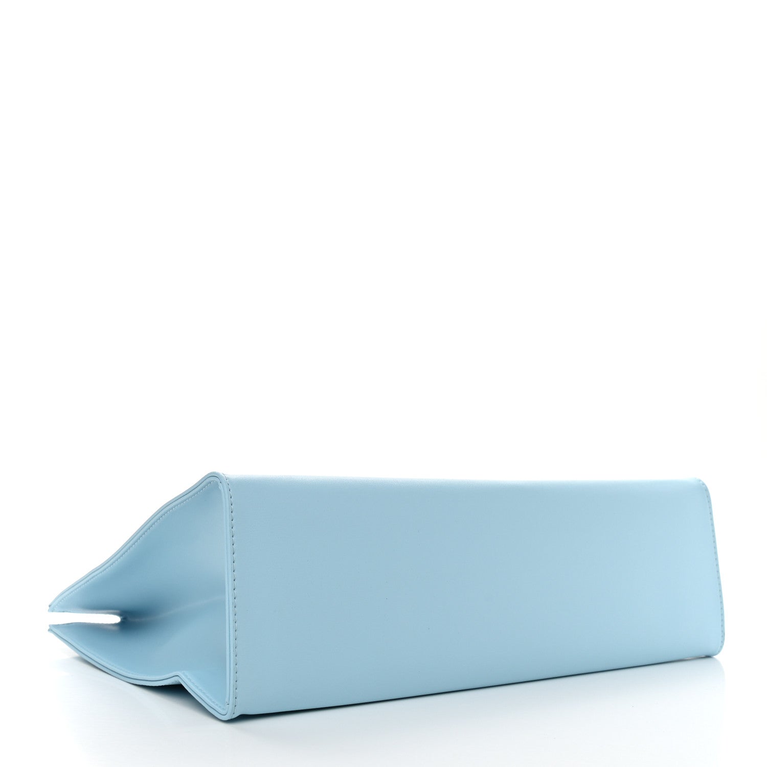 Telfar Vegan Leather Medium Shopping Bag Pool Blue 5 of 10