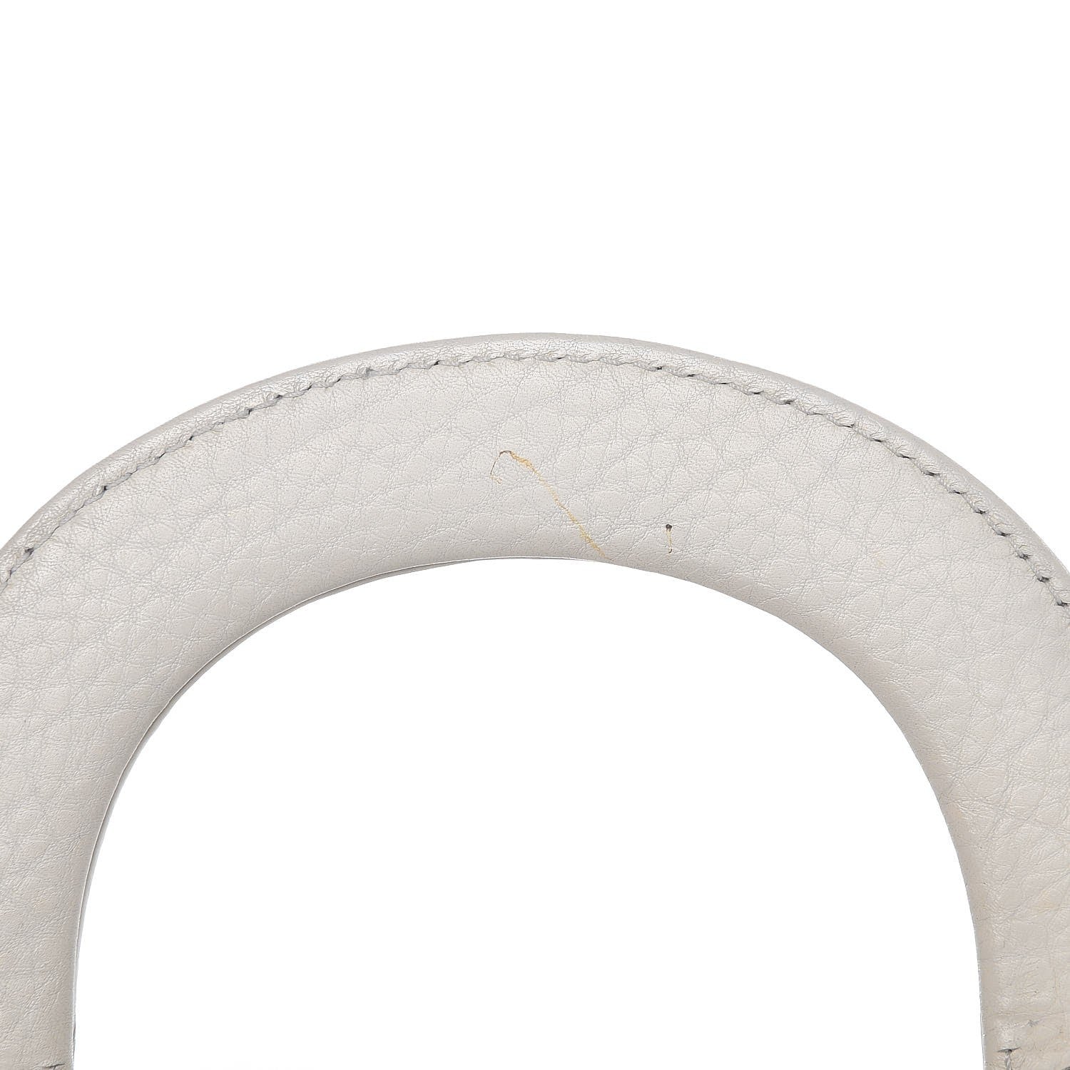 Christian Dior Calfskin Cannage Stitched Small Lady East West Lady Dior White 9 of 12