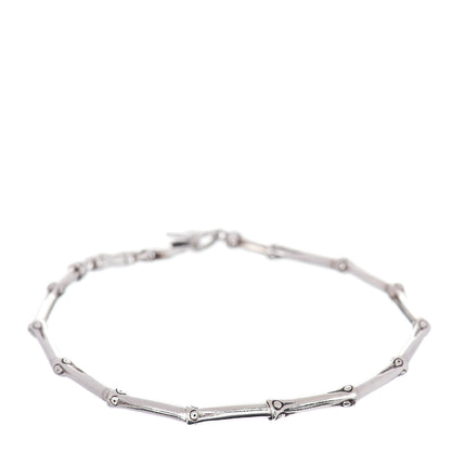 John Hardy Sterling Silver Slim Bamboo Link Bracelet 1 of 4