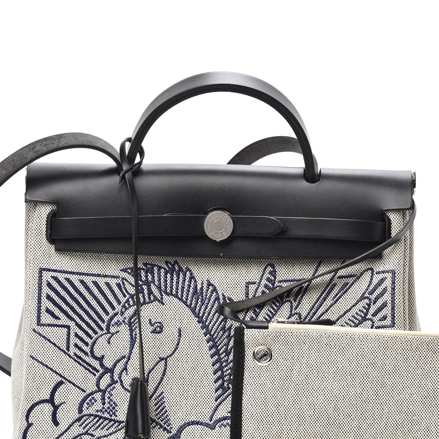 Vache Hunter Toile Pegase Pop Herbag Zip Retourne 31 PM Bleu Indigo