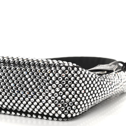 Prada Satin Crystal Mini Re-Edition 2000 Bag Cristal 9 of 11