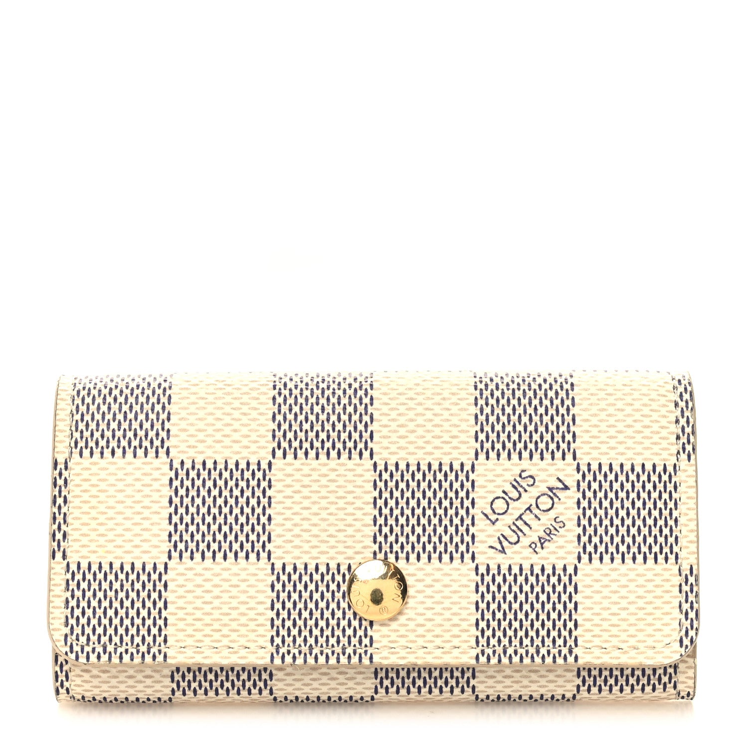 Louis Vuitton Damier Azur Multicles 4 Key Holder 1 of 8