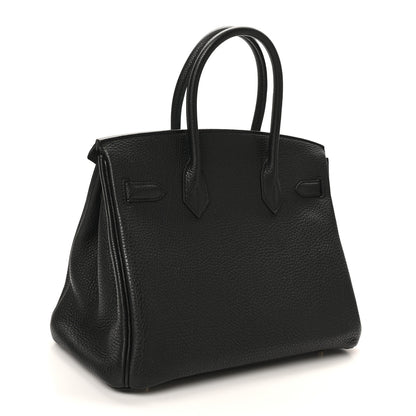 Hermes Togo BIRKIN 30 Black 3 of 10
