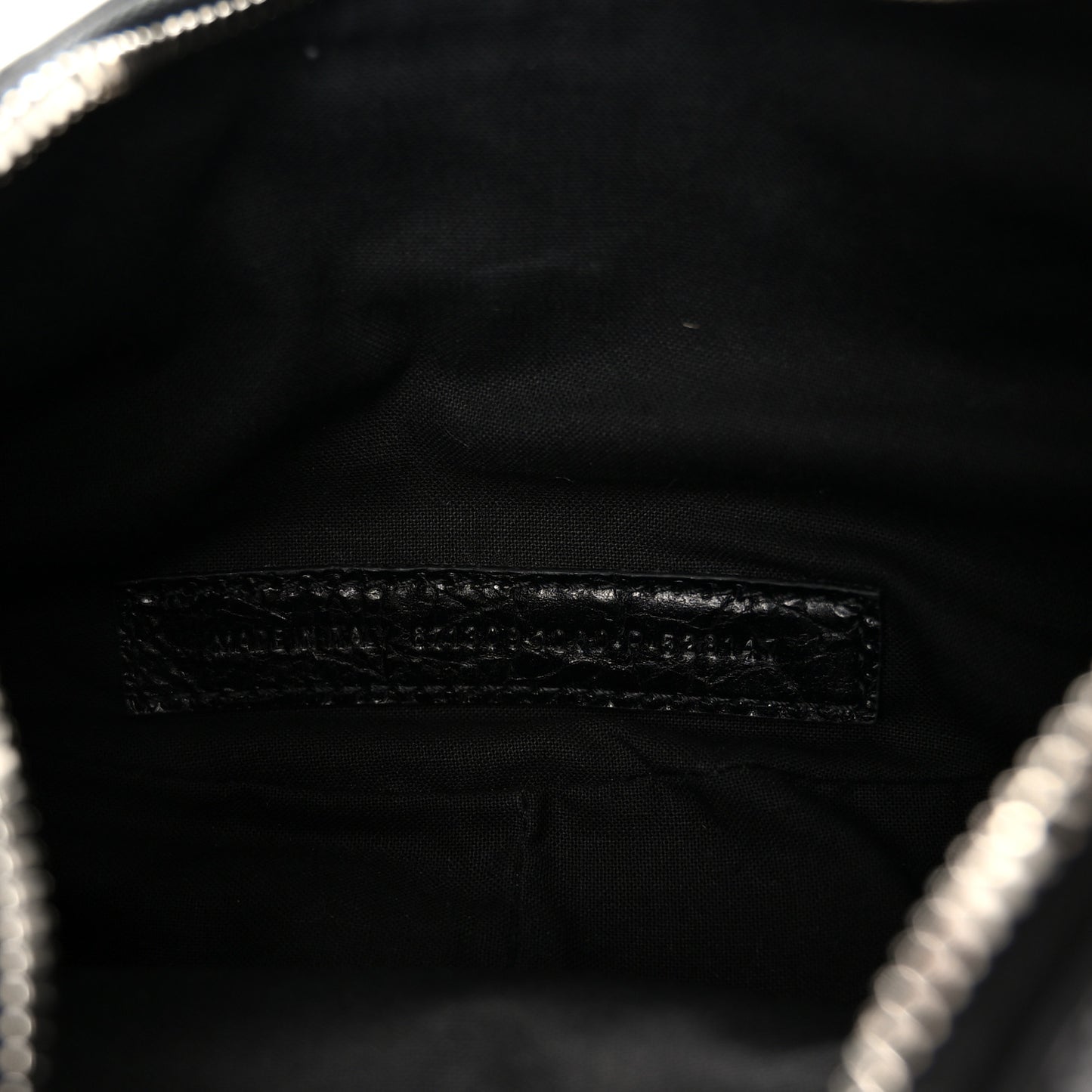Agneau Arena Le Cagole Shoulder Bag XS Black