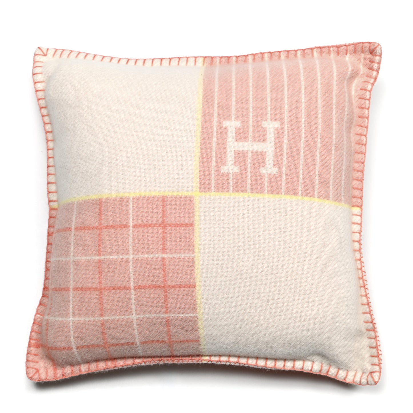 Wool Cashmere Avalon Cabriole Pillow Melon