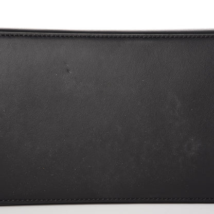 Fendi Vitello Century Metal Monster Eyes Petite 2Jours Tote Black 8 of 8