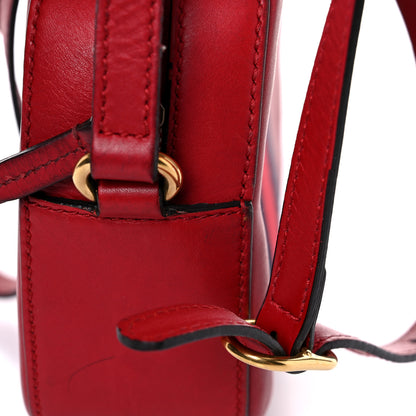 Gucci Calfskin Web Small Webby Bee Shoulder Bag Red 21 of 35