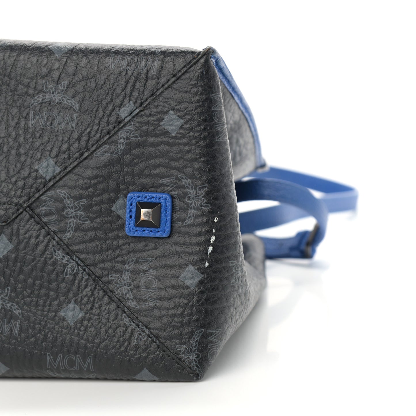 Visetos Kira Drawstring Bag Black Blue