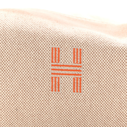 Hermes Canvas Small Bride-A-Brac Pouch Natural Orange 8 of 11