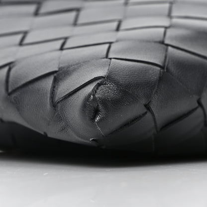 Bottega Veneta Calfskin Intrecciato Mini Hop Black 8 of 9