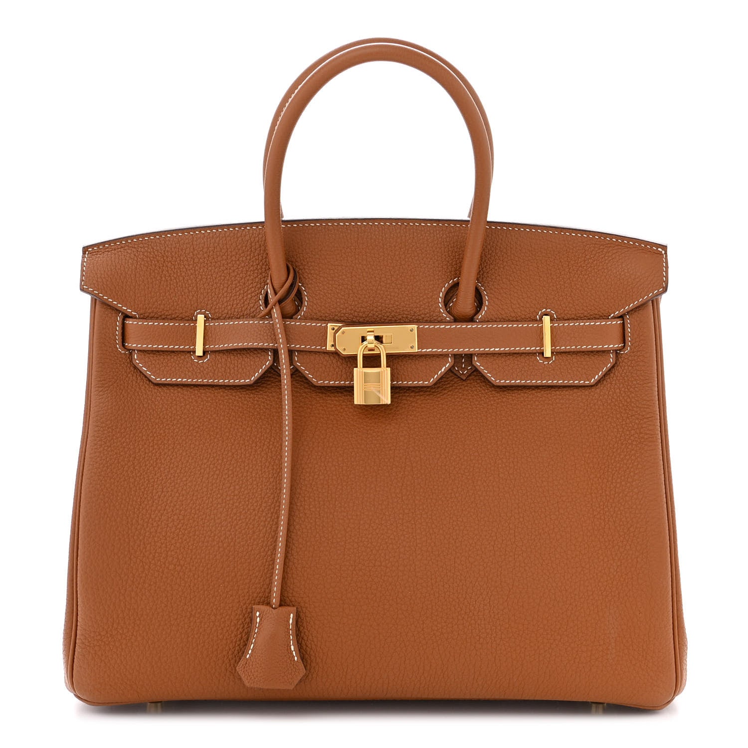 Hermes Togo Birkin 35 Gold 1 of 11
