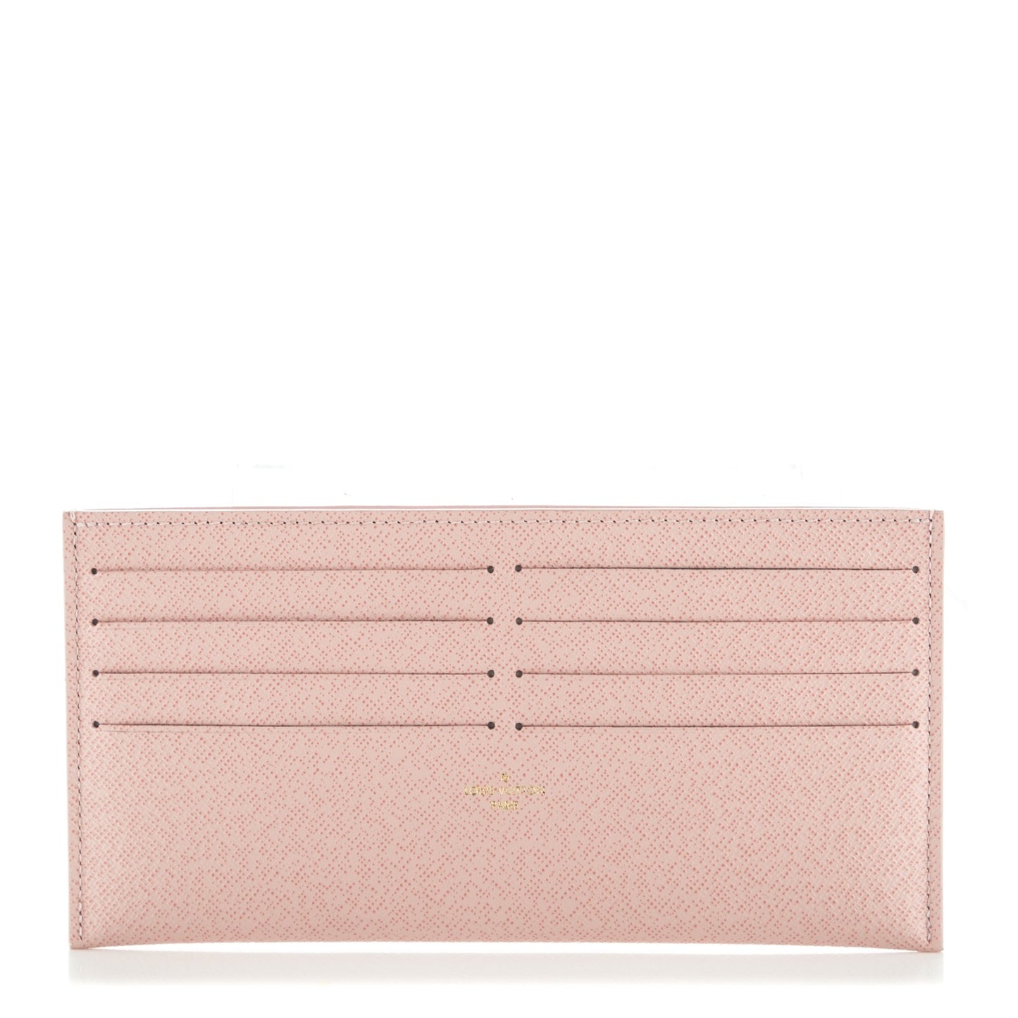 Calfskin Felicie Card Holder Insert Rose Ballerine