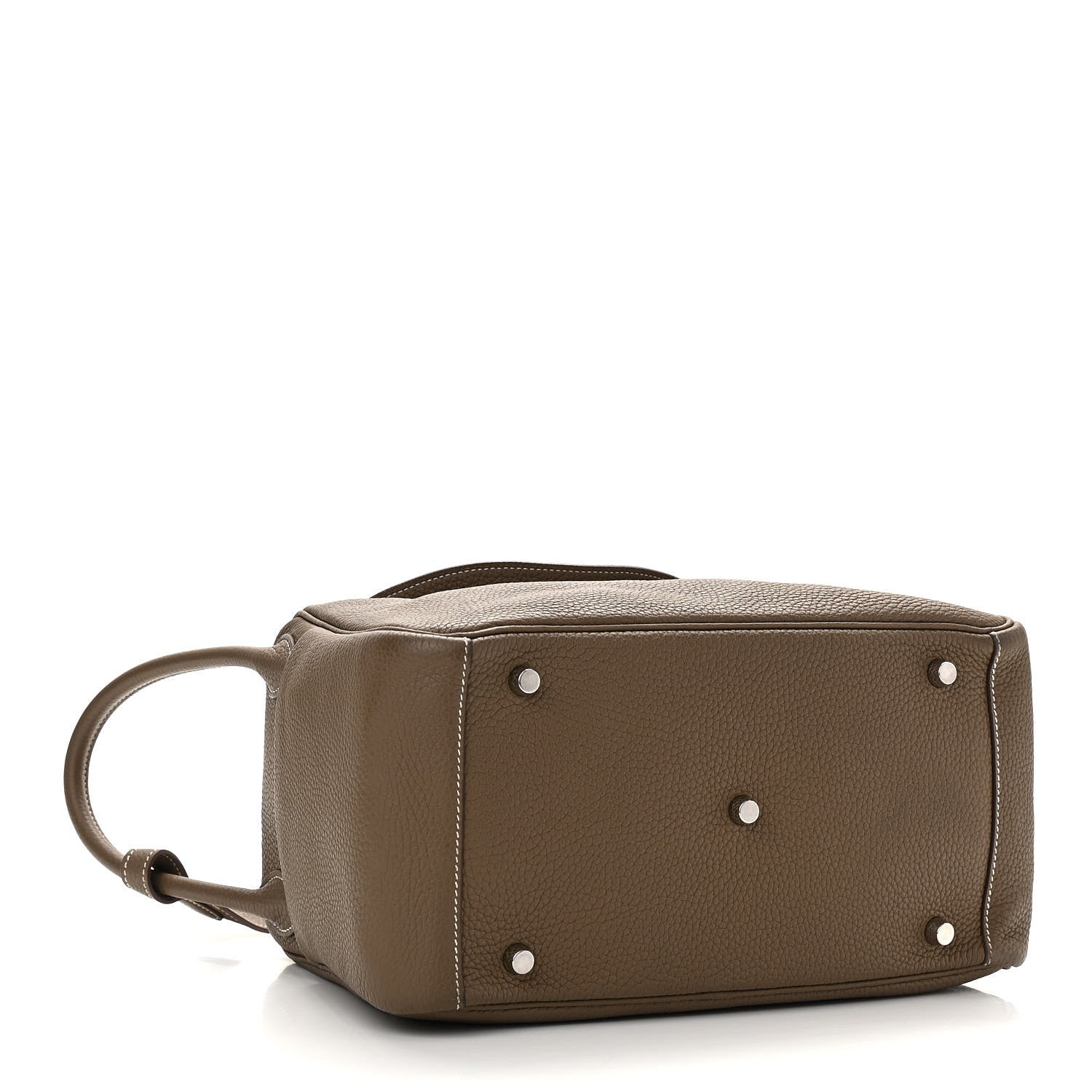Hermes Taurillon Clemence Lindy 30 Etoupe 4 of 10