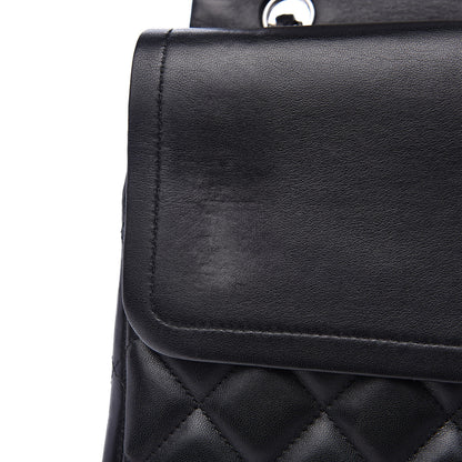 Chanel Lambskin Quilted Maxi Double Flap Black 18 of 22
