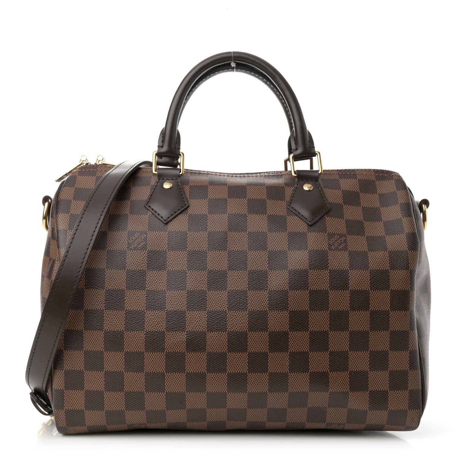 Louis Vuitton Damier Ebene Speedy Bandouliere 30 1 of 12