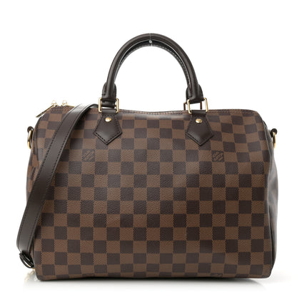 Louis Vuitton Damier Ebene Speedy Bandouliere 30 1 of 12