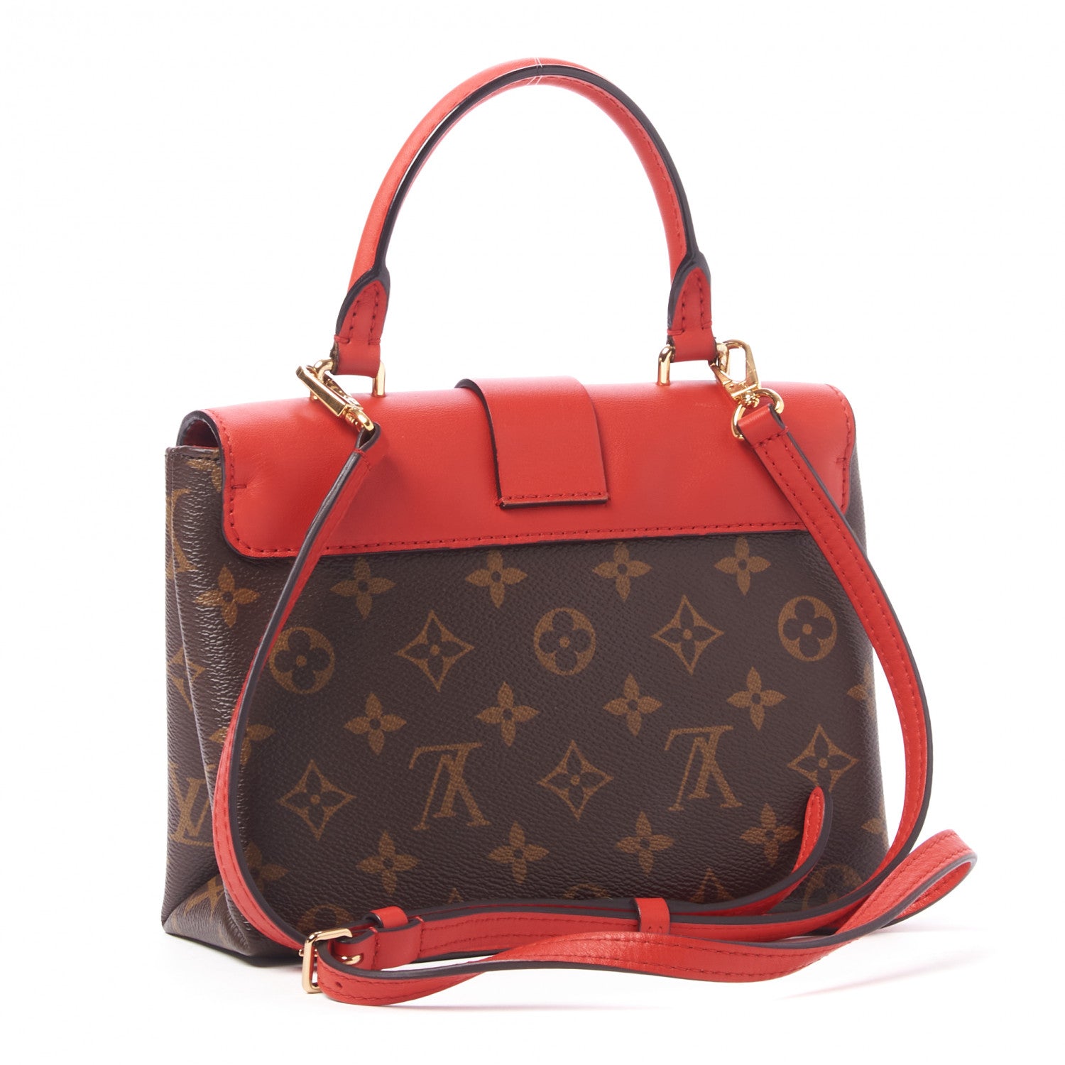 Louis Vuitton Monogram Locky BB Coquelicot 3 of 9